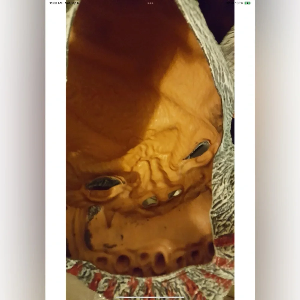 NW VINTAGE 2001 VAMPIE DEMON MASK Latex Prop by MASK Illusions Rubies #66032